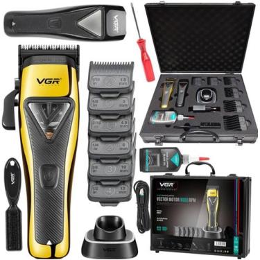 Imagem de Máquina De Cortar Cabelo Profissional VGR V-015 Motor Vector 9.000 RPM