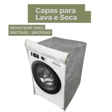 Imagem de Capa para lava e seca brastemp 10kg bnc10as- bno10as impermeável flex 
