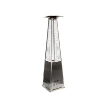 Imagem de Aquecedor a Gás Pirâmide Inox para Áreas Externas - K3 Imports