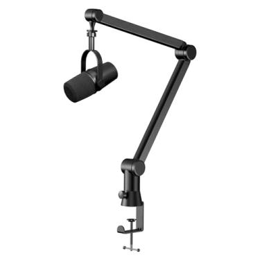 Imagem de YOUSHARES Suporte De Braço De Microfone Compatível Com Shure Sm7B, Mv7, Microfone Azul Yeti, Microfone Fifine, Microfone Hyperx Quadcast E A Maioria Dos Microfones, Braço De Microfone Premium Da