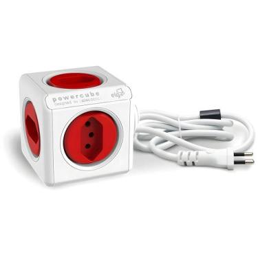 Imagem de Adaptador Múltiplo, Bivolt, 5 Tomadas, Com Cabo de 3 Metros, PowerCube