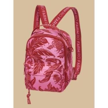 Imagem de Mini Mochila Borogodó Amalfi Vermelho Farm-Feminino