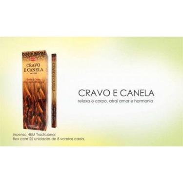 Imagem de 1334 - Incenso Hem Cravo e Canela