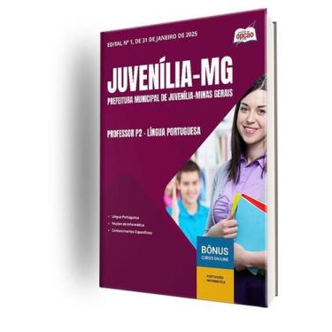 Imagem de Apostila Prefeitura de Juvenília - MG  - Professor P2 - Língua Portugu