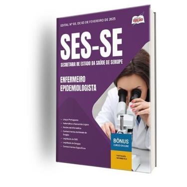 Imagem de Apostila SES-SE  - Enfermeiro Epidemiologista - Apostilas Opção
