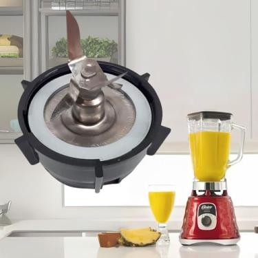 Imagem de Lâmina de 4 Pontas com Base e Vedação Compatível com Liquidificador Osterizer, Super Chef e Versatille