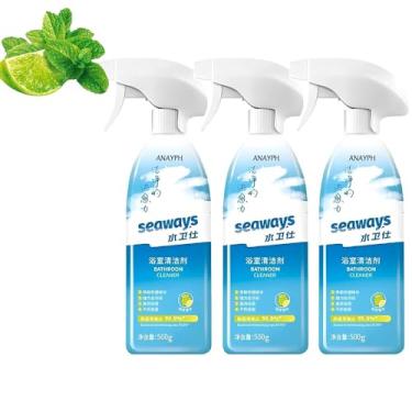 Imagem de Seaways Spray Cleaner, Bathroom Cleaner, Cleaning Foam Spray All Purpose Bathroom, Kitchen/Toilet Cleaner Spray 500ml All-Purpose Cleaning Foam Spray. (3Pcs)