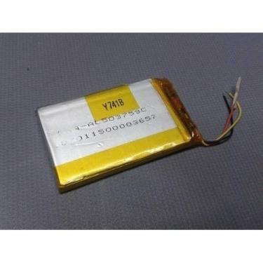 Imagem de Bateria 3,7 V Tablet Gps Mp3 Mp4 Etc 3 Fios 503759 5x37x39mm 1300mah  