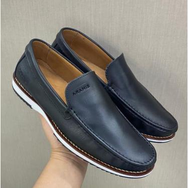 Imagem de Sapato Social Oxfords Masculino Couro Legítimo Confortável Premium Ten