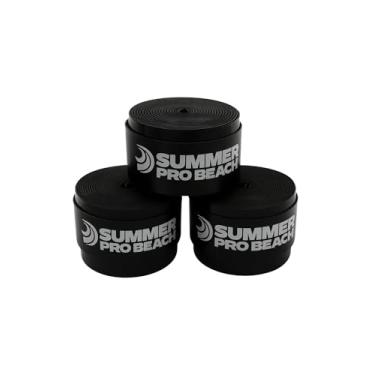 Imagem de Overgrip Premium Tenis Beach Tennis - Summer Pro - kit 3 Unidades (Preto)