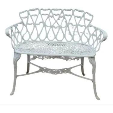 Imagem de Banco Namoradeira Modelo Viena 2 Lugares em Alumínio Fundido - Lideran