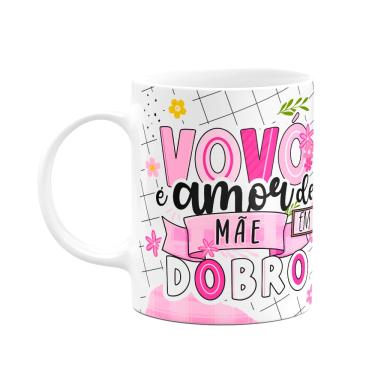 Imagem de Caneca dos Avós - Vovó, amor de mãe em dobro