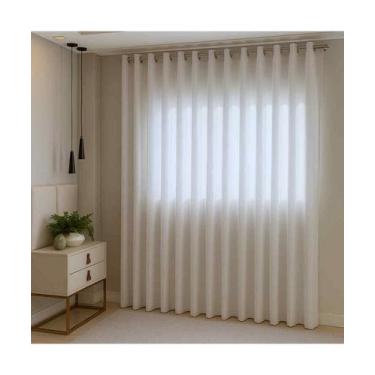 Imagem de Cortina Rustica 4,20M X 2,50M Lugo - Bella Janela, 4,20m x 2,50m, BRAN