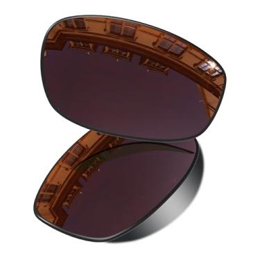 Imagem de Vonxyz Lentes de substituição para óculos de sol Oakley Juliet – Bronze Marrom polarizado