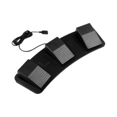 Imagem de Pedal Mecânico Personalizado Multifuncional Com Interruptor Triplo USB