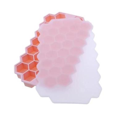 Imagem de Forma De Gelo Em Silicone Macio Com 37 Cavidades, Grau Alimentício, La