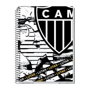 Imagem de Caderno Atlético Mineiro Universitário Time Jogo Escolar 1M, Lutar