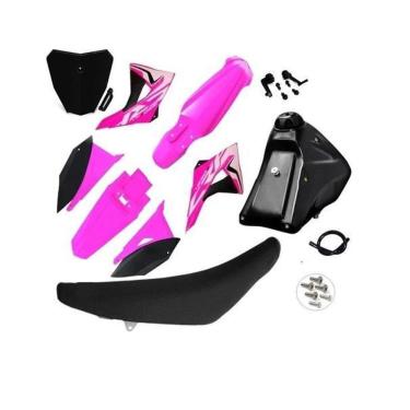 Imagem de Kit Roupa Crf230 Adaptavel Bros Xr200 Tornado Xtz Biker 2019