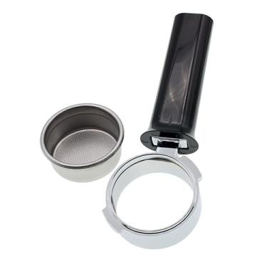 Imagem de MacMaxe Filtro portátil Bottomless – Substituição para máquinas de café expresso semiautomáticas Gaggia Classic Pro e outras máquinas de café expresso Gaggia 58 mm