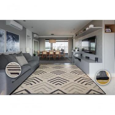 Imagem de Mega Tapete Natural Look Flecha B 215x350 Cm