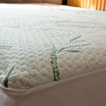 Imagem de Capa Protetora De Colchão Impermeável King Bamboo