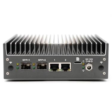 Imagem de Protectli Vault Pro VP2440-4 Porta, Micro Appliance/Mini PC - Intel N150, 2x NICs SFP+ 10G, 2x NICs 2,5G, RAM DDR5, 32GB eMMC on-board, Armazenamento SSD M.2 SATA, AES-NI, 8GB RAM, SSD de 250 GB