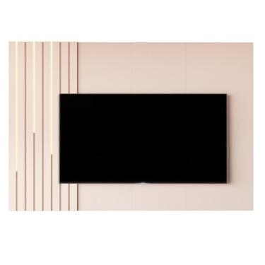 Imagem de Painel Suspenso Boto 1.8 Com Led Sala Para Tv`s Até 70 Pol Off White