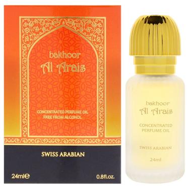 Imagem de Óleo de perfume Swiss Arabian Bakhoor Al Arais 24mL para mulheres
