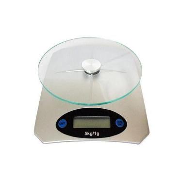 Imagem de Balança de Precisão Digital de Cozinha PRATA 5 KG - MKB
