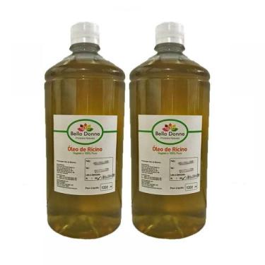 Imagem de 2 Lt Óleo De Rícino Puro C/ Laudo De Análise Cresc.de Cabelo - Bella D