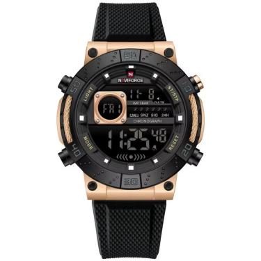 Imagem de Relógio masculino digital data exibição quartzo à prova d´agua esportivo militar