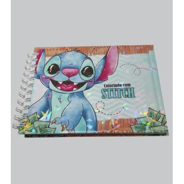 Imagem de Livro De Colorir Stitch Premium 50 Paginas De Desenhos - Curso oficial