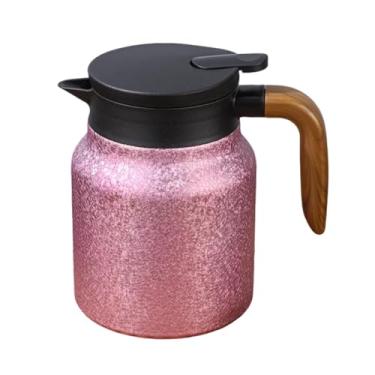 Imagem de Ｂｅｓｇａ Garrafa Térmica Isolante para Chá com Infusor, Ideal para Água Quente, Cafeteira Isolada para Cozinha, Viagens e Uso Externo, Rosa