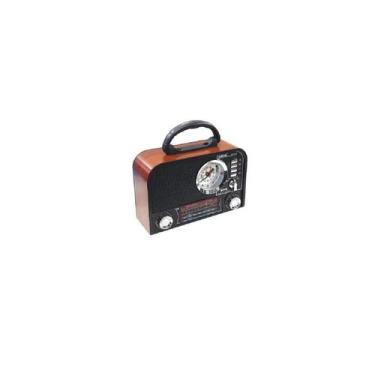 Imagem de Rádio Retrô Recarregável Am/Fm/Sd/Bluetooth Le-643 Lelong