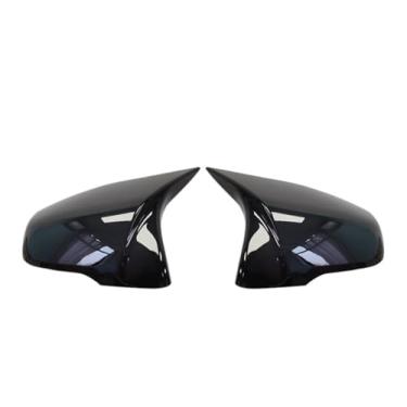 Imagem de Capa de espelho de asa de carro, para A4 A5 B8 A3 8P A6 C6 Q3 ABS tipo complemento de fibra de carbono para espelhos retrovisores automotivos