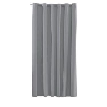 Imagem de Cortina Porta Blackout, Cortina para Sala, Cortina para Quarto, Cortinas para Cozinha e Provador (Cinza)