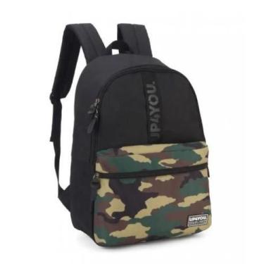 Imagem de Mochila pretocamuflada ms46524up0600un - LUXCEL, 3