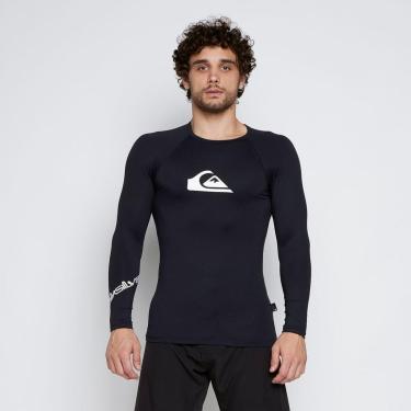 Imagem de Camiseta Quiksilver Surf M/L All Times Preto-Preto-P-Masculino