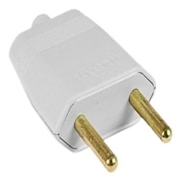 Imagem de Plug Macho 10a Cinza 1401 - Ilumi
