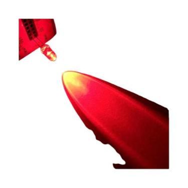 Imagem de Lâmpadas LED Redondas De 5mm 100pcs Branco Quente Vermelho Azul Rosa T