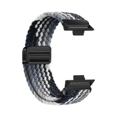 Imagem de Pulseira De Nylon Trançada Com Fivela Magnética Respirável Substituíve