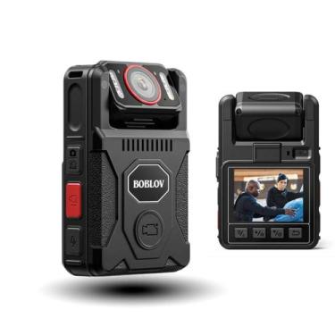 Imagem de Câmera Bodycam Boblov Corporal 4K Noturna Com Infravermelho M7