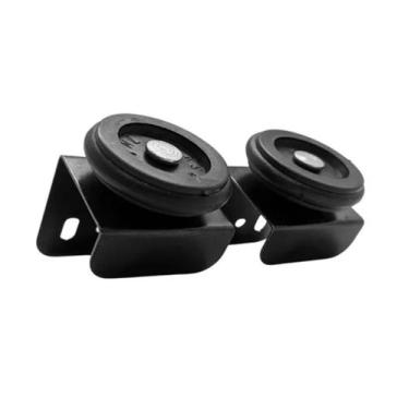 Imagem de 02 Roldana Guia Superior Porta E Janela Correr De Aço 37Mm - JD ROLDAN