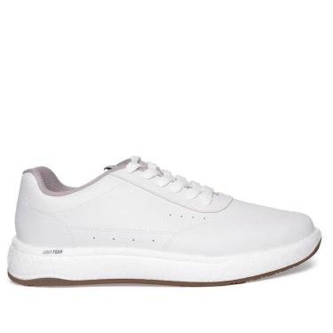 Imagem de Sapatênis Masculino BR Sport Mônaco Casual Cinza Claro/Branco-Masculino