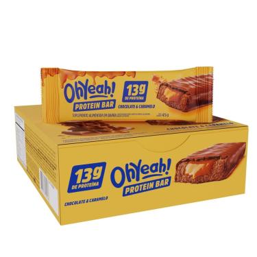 Imagem de Barra de Proteína 45g Oh Yeah Caixa 12 Unidades 3VS Nutrition-Unissex