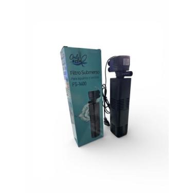 Imagem de Filtro Interno Com Bomba Submersa Fs-1400 1400lh - Only Fish, 110V
