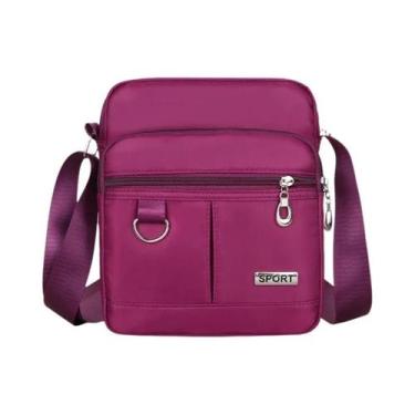 Imagem de Bolsa De Ombro Feminina Pequena Impermeável De Nylon Multifuncional Co