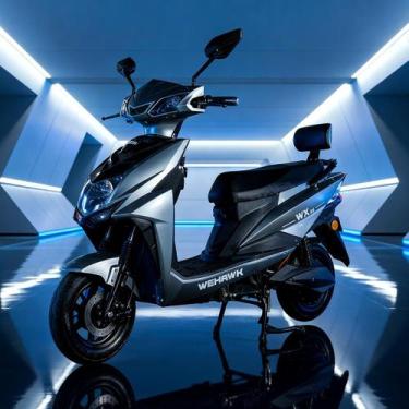 Imagem de Scooter Elétrica WeHawk WX-35 1000W 60V  Bateria Removível  2 Lugares,