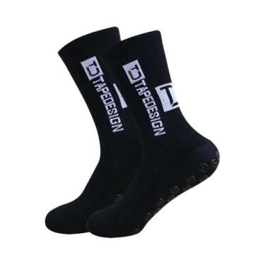 Imagem de Meias Esportivas Antiderrapantes Masculinas Para Futebol E Basquete, C