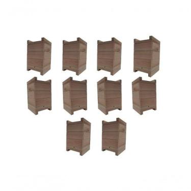 Imagem de 10 Caixas Impa Abelhas Sem Ferrão Eucalipto 15X15 - BEETHOVEN AGROPET